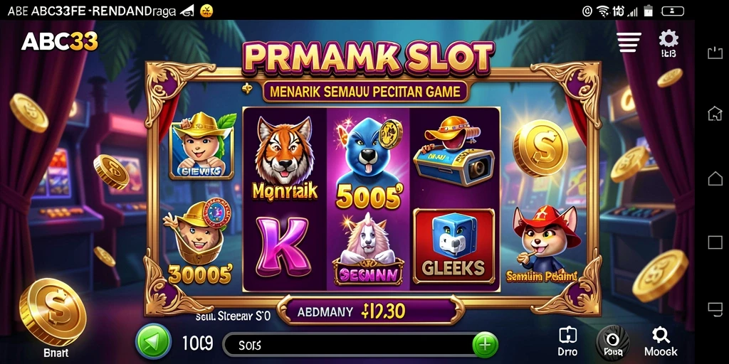 Screenshot utama menampilkan pengalaman bermain Slot yang mengasyikkan.