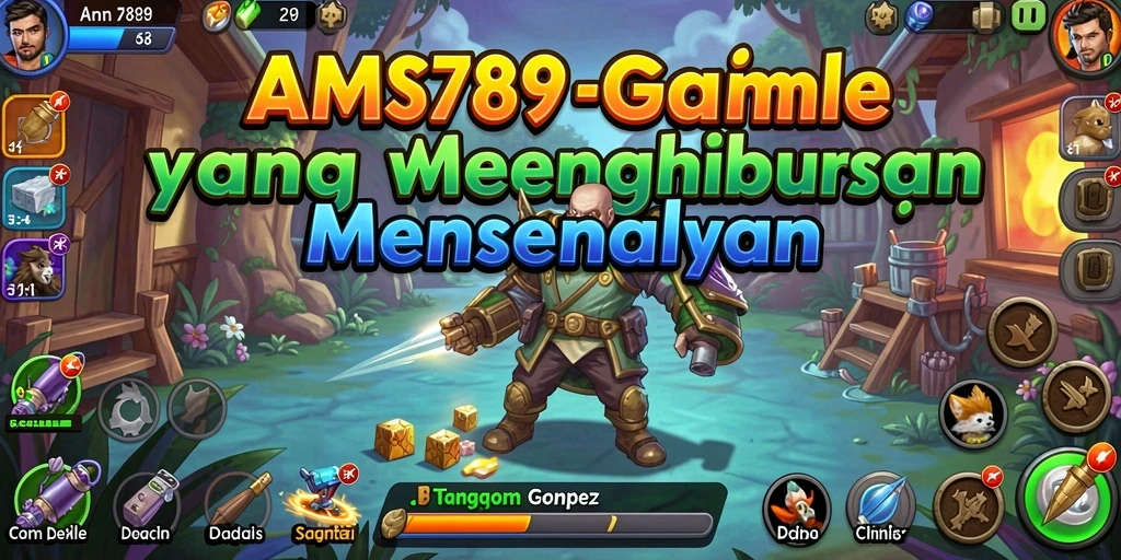 Screenshot gameplay Idle yang menampilkan karakter beraksi.