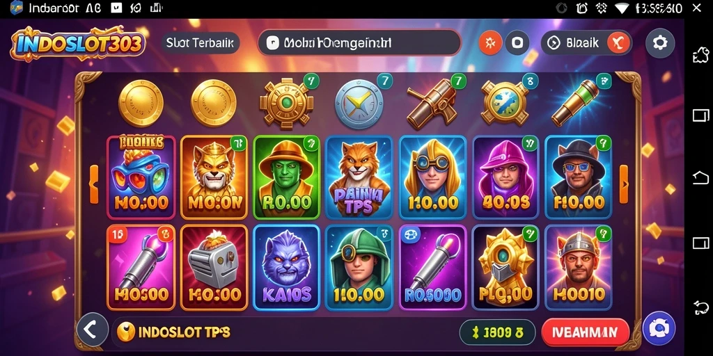 Tampilan gameplay menarik dari INDOSLOT303 saat bermain TPS.