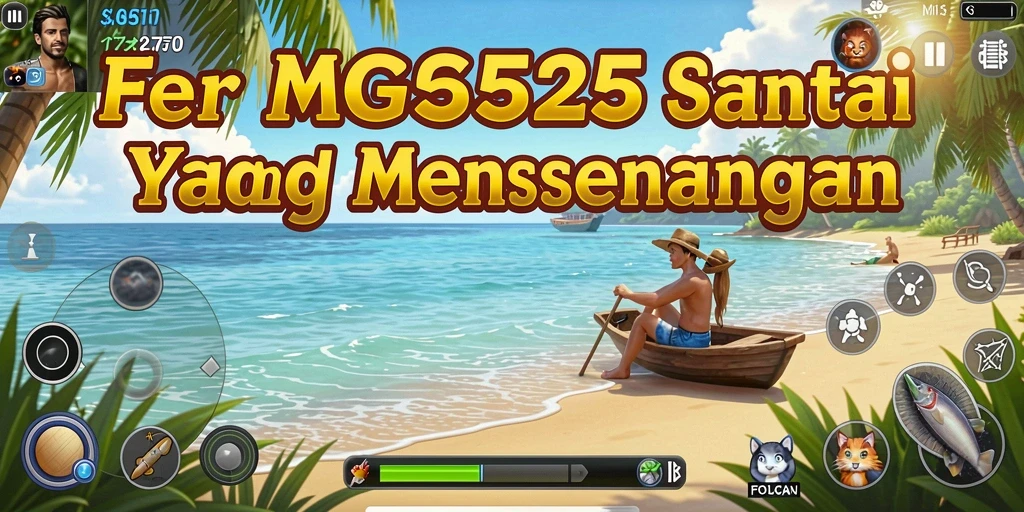 Screenshot gameplay MG525 menampilkan level dengan grafis menarik dan tantangan seru.