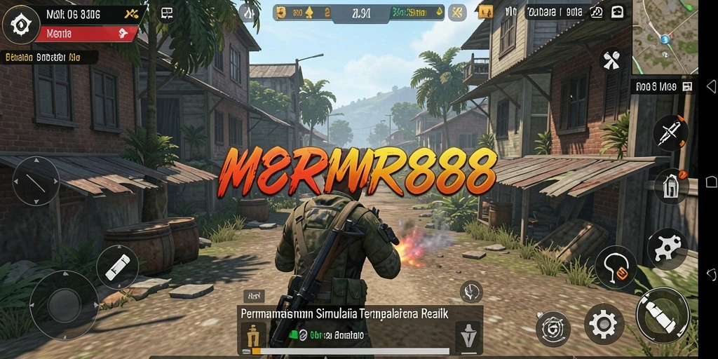 Tangkapan layar utama MR888 yang menunjukkan gameplay simulasi menarik.