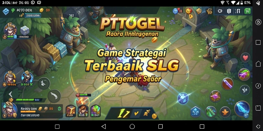 Screenshot gameplay PTTOGEL dengan aksi strategi yang mendebarkan.