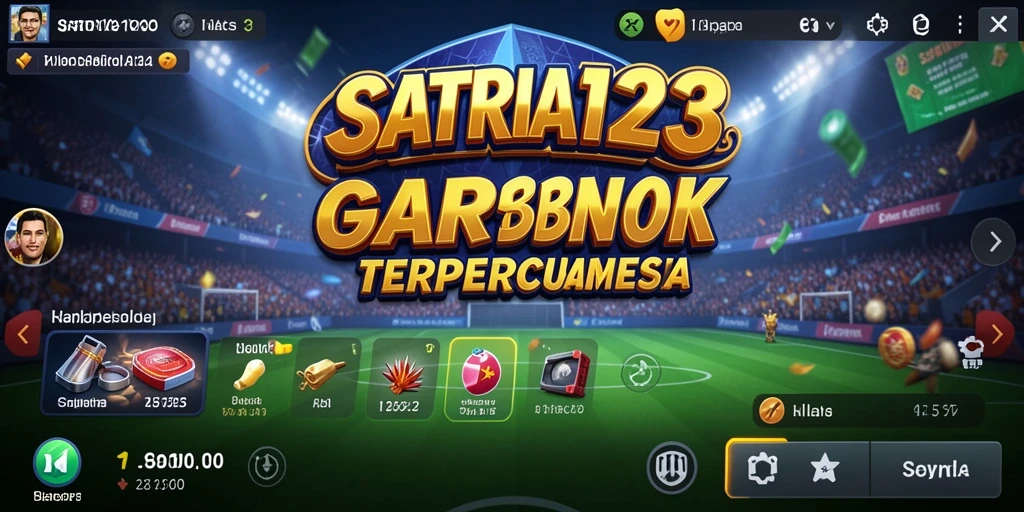 Screenshot utama SATRIA123 menampilkan antarmuka taruhan olahraga yang menarik.
