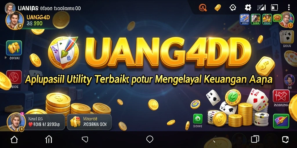 Tampilan utama <strong>UANG4D</strong> dengan fitur pengelolaan keuangan yang intuitif.