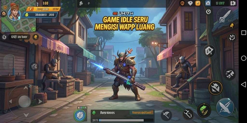 Tampilan gameplay UH77 yang menarik dan interaktif.